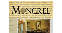 Desktop Screenshot of mongreldesign.net